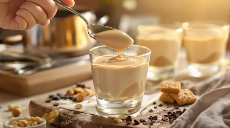 Crème dessert minute au café : j’adore sa texture ultra fondante et veloutée, sans œuf, au goûter Crème dessert minute au café : j’adore sa texture ultra fondante et veloutée, sans œuf, au goûter