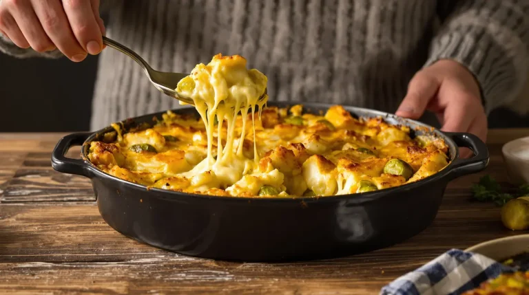 « Je le prépare chaque dimanche en hiver » : mon gratin patates-choux de Bruxelles a conquis ma famille