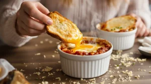 C’est le plat que je fais quand je n’ai envie de rien préparer : œufs cocotte tomate-fromage en 12 min
