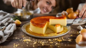 « Mon flan pâtissier sans pâte est irrésistible » : léger, fondant et prêt vite pour le goûter