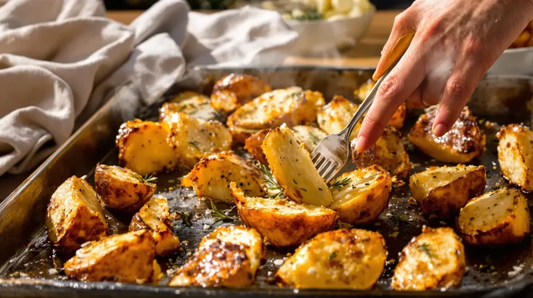 Pommes de terre au four : mon astuce toute simple pour les rendre bien croustillantes à tous les coups Pommes de terre au four : mon astuce toute simple pour les rendre bien croustillantes à tous les coups