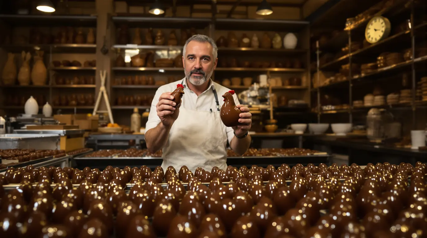 Pâques : chez Bonnat, « 90 % de nos ventes sont des moulages identiques depuis deux siècles » Pâques : chez Bonnat, « 90 % de nos ventes sont des moulages identiques depuis deux siècles »